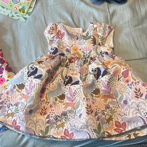 Pippa & Julie Multicolor Animal Print Dress